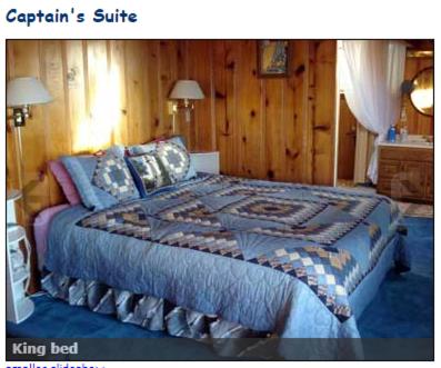 King Suite interior